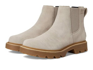 �\���� ���f�B�[�X �V���[�Y �u�[�c�E���C���u�[�c �`�F���V�[ SOREL Revel Rd Chelsea Waterproof Crushed Clay/Gu