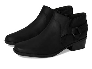 N[NX fB[X V[Y q[ Clarks Danyelle Gema Black Oily Leat ubN