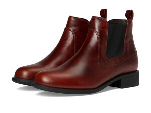 �T�X ���f�B�[�X �V���[�Y �u�[�c�E���C���u�[�c �A���N�� SAS Mojo Side Zip Ankle Boots Walnut
