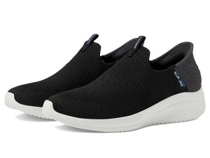 �X�P�b�`���[�Y ���f�B�[�X �V���[�Y �X�j�[�J�[ SKECHERS Ultra Flex 3.0 - Smooth Step Hands Free Slip-Ins Black �u���b�N