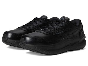 �u���b�N�X ���f�B�[�X �V���[�Y �X�j�[�J�[ ���U�[ Brooks Ghost Max Leather Black/Black �u���b�N
