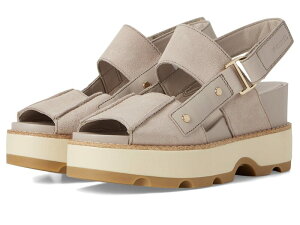 �\���� ���f�B�[�X �V���[�Y �q�[�� �T���_�� SOREL Joanie Iv Sandals Wedge Crushed Clay/Gu