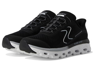 XPb`[Y fB[X V[Y Xj[J[ SKECHERS Glide Step Sole Hands Free Slip-Ins Black/White zCg