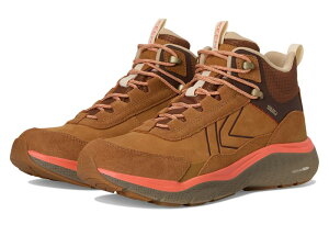 L[ fB[X V[Y u[cECu[c U[ KEEN Leiki Waterproof Leather Hiking Boots Chipmunk/Bison