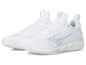 ~Ym fB[X V[Y Xj[J[ Mizuno Wave Luminous 3 White/Silver zCg