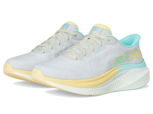 �X�P�b�`���[�Y ���f�B�[�X �V���[�Y �X�j�[�J�[ SKECHERS Performance Max Cushioning Arch Fit Areena Hands Free Slip-Ins Gray/Aqua �O���[