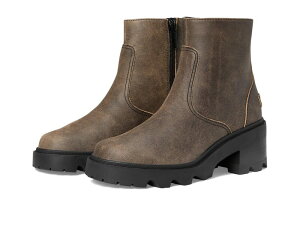 �\���� ���f�B�[�X �V���[�Y �u�[�c�E���C���u�[�c SOREL Joanow Zip Bootie Canoe/Black �u���b�N