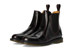 hN^[}[` fB[X V[Y u[cECu[c `FV[u[c `FV[ U[ Dr. Martens Flora Leather Chelsea Boots Cherry Red bh