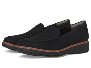 hN^[EV[ fB[X V[Y Xb|E[t@[ _E Dr. Scholl's Calm Down Loafers/Moc Shoes Black ubN