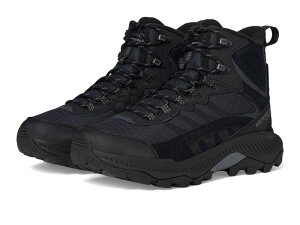  fB[X V[Y u[cECu[c Merrell Speed Strike 2 Thermo Mid Waterproof Black ubN