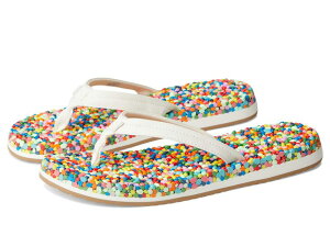 �T�k�[�N ���f�B�[�X �V���[�Y �T���_�� Sanuk Bubblecush Rainbow Confett