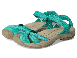 �L�[�� ���f�B�[�X �V���[�Y �T���_�� KEEN Bali Strap Sandal Bright Aqua �A�N�A