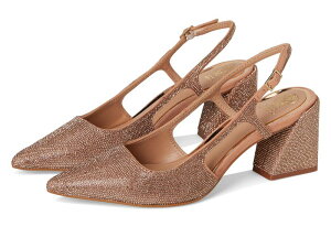 ���B���X�J���[�g ���f�B�[�X �V���[�Y �q�[�� Vince Camuto Sindreea Rhinestone Block Heel Slingback Pump Blush �u���b�V��