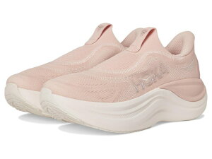 �z�J�I�l�I�l ���f�B�[�X �V���[�Y �X�j�[�J�[ ���[�X Hoka Skyward Laceless Rose Latte/Rose