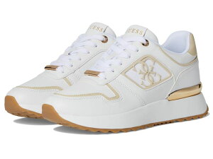 QX fB[X V[Y Xj[J[ GUESS Koyaa White/Gold Mult zCg
