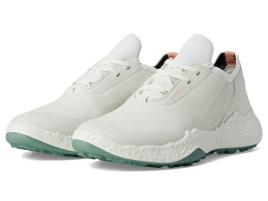 GR[ fB[X V[Y Xj[J[ [X ECCO Golf BIOM Hybrid 5 Lace Waterproof Golf Shoe White/Sedum Gre zCg
