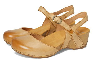 �_���X�R ���f�B�[�X �V���[�Y �T���_�� Dansko Tiffani Tan Milled Burn �^��