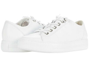 �|�[���E�O���[�� ���f�B�[�X �V���[�Y �X�j�[�J�[ Paul Green Hadley Sneaker White Silver MC �z���C�g