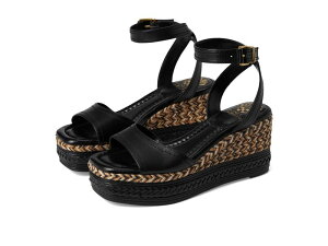 ���B���X�J���[�g ���f�B�[�X �V���[�Y �q�[�� Vince Camuto Lilla Espadrille Wedge Black �u���b�N