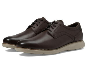 ���b�N�|�[�g �����Y �V���[�Y �I�b�N�X�t�H�[�h Rockport Garett Plain Toe Dark Brown �u���E��