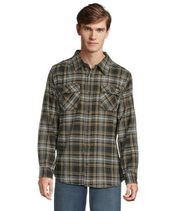 �\���e�B�[�N���[ �����Y �g�b�v�X �V���c Salty Crew Daybreak Flannel Phantom