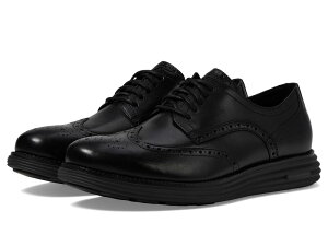 �R�[���n�[�� �����Y �V���[�Y �I�b�N�X�t�H�[�h Cole Haan Original Grand Remastered Wing Tip Black/Black �u���b�N