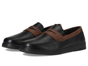 mubV Y V[Y Xb|E[t@[ Nunn Bush Luca Moccasin Toe Penny Loafer Lightweight Comfortable Slip-On Black ubN