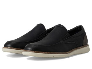 �m���u�b�V�� �����Y �V���[�Y �X���b�|���E���[�t�@�[ Nunn Bush Chase Moccasin Toe Slip-On Lightweight Contemporary Loafer Black Multi 1 �u���b�N