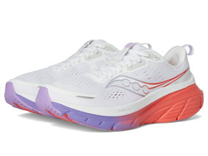 �T�b�J�j�[ ���f�B�[�X �V���[�Y �X�j�[�J�[ Saucony Guide 18 White/Crocus �z���C�g