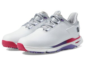 �t�b�g�W���C ���f�B�[�X �V���[�Y �X�j�[�J�[ FootJoy Pro/SLX Golf Shoes - Previouseason White/Pink/Purp �z���C�g