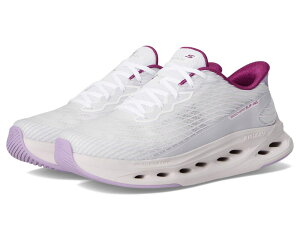 �X�P�b�`���[�Y ���f�B�[�X �V���[�Y �X�j�[�J�[ SKECHERS Max Cushioninglide Step Sapphire Hands Free Slip-Ins White/Lavender �z���C�g