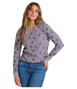 �h�[�h �A���h�R�[ ���f�B�[�X �g�b�v�X �V���c Toad&Co Foothillong Sleeve Crew II Aster Floral Pr