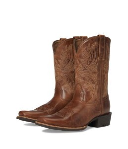 AAg Y V[Y u[cECu[c Ariat Sport Narrow Cutter Toe Cowboy Boot Dark Tan ^