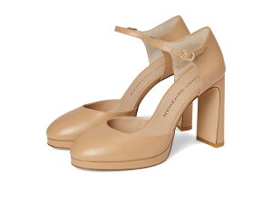 �X�`���A�[�g ���C�c�}�� ���f�B�[�X �V���[�Y �q�[�� �v���b�g�t�H�[�� Stuart Weitzman Babette Platform Pump Adobe 1