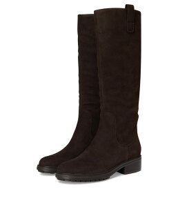 �J���o���N���C�� ���f�B�[�X �V���[�Y �u�[�c�E���C���u�[�c Calvin Klein Pauline Dark Brown Sued �u���E��