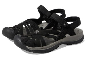 L[ fB[X V[Y T_ KEEN Rose Sandal Black/Neutral G ubN
