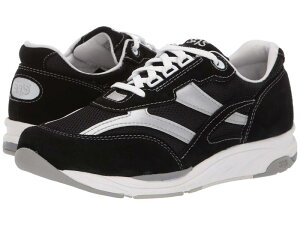�T�X ���f�B�[�X �V���[�Y �X�j�[�J�[ ���b�V�� SAS Tour Mesh Comfort Walking Sneaker Black/Silver �u���b�N