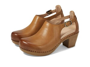 �_���X�R ���f�B�[�X �V���[�Y �q�[�� Dansko Sassy Tan Milled Burn �^��
