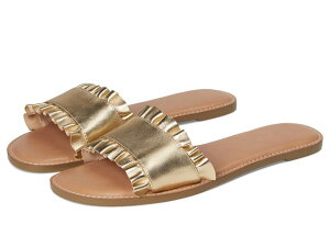 �W���b�N���W���[�X ���f�B�[�X �V���[�Y �T���_�� Jack Rogers Rozette Slide Gold �S�[���h