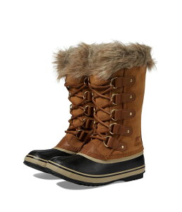 �\���� ���f�B�[�X �V���[�Y �u�[�c�E���C���u�[�c SOREL Joan Of Arctic Waterproof Camel Brown/Bla �u���E��