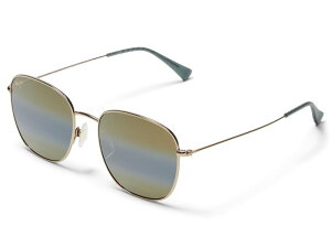 �}�E�C�W�� �����Y �A�N�Z�T���[ �T���O���X�E�A�C�E�F�A Maui Jim Olali AF Shiny Lt Gold w �S�[���h