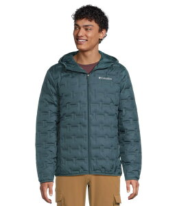�R�����r�A �����Y �A�E�^�[ �R�[�g �t�[�f�b�h�W���P�b�g �_�E�� �W���P�b�g Columbia Delta Ridge II Down Hooded Jacket Everblue