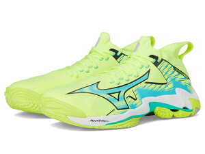 �~�Y�m �����Y �V���[�Y �X�j�[�J�[ Mizuno Wave Lightning Neo 3 Neo Lime/Misty ���C��
