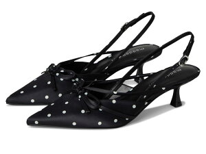 �}�b�f���K�[�� ���f�B�[�X �V���[�Y �q�[�� Madden Girl Viixen Black Polka Dot �u���b�N