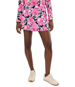 �����[�s�����b�c�@�[ ���f�B�[�X �{�g���X �n�[�t�p���c�E�V���[�c Lilly Pulitzer Aila Skort UPF 50+ Onyx