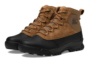 �\���� �����Y �V���[�Y �u�[�c�E���C���u�[�c �v���X�T�C�Y ���[�X SOREL Buxton Lite Lace Plus Waterproof Elk/Black �u���b�N