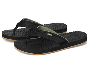 �T�k�[�N �����Y �V���[�Y �T���_�� �v���X�T�C�Y Sanuk Ziggy Plush Black �u���b�N