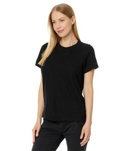 �X�}�[�g�E�[�� ���f�B�[�X �g�b�v�X �V���c Smartwool Perfect Crew Short Sleeve Tee Black �u���b�N