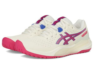 �A�V�b�N�X ���f�B�[�X �V���[�Y �X�j�[�J�[ ASICS Gel-Challenger 15 Cream/Bright Ro �N���[��