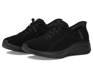 �X�P�b�`���[�Y ���f�B�[�X �V���[�Y �X�j�[�J�[ SKECHERS Ultra Flex 3.0 - Brilliant Hands Free Slip-Ins Black/Black �u���b�N